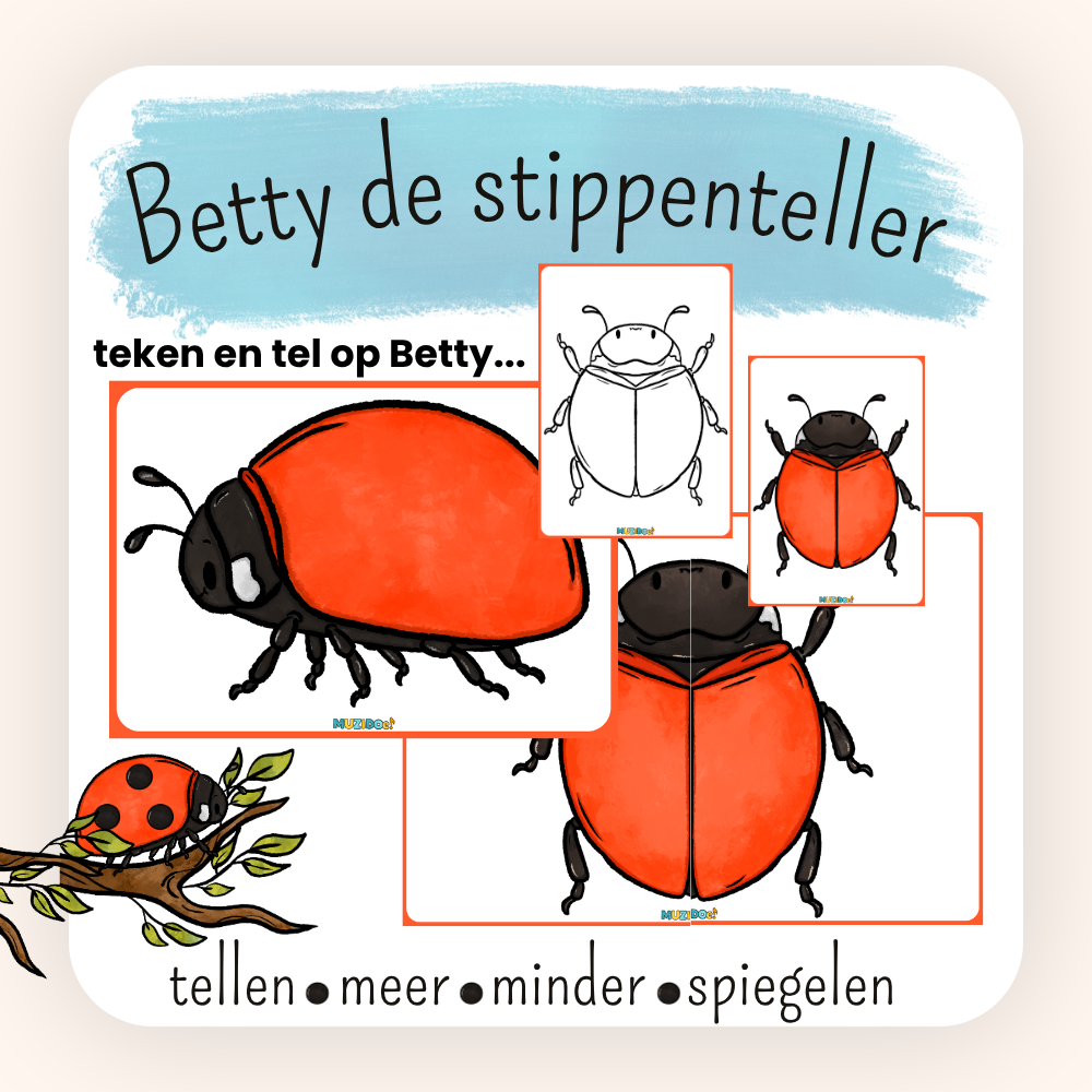 LEERMAP OLV: Betty de stippenteller
