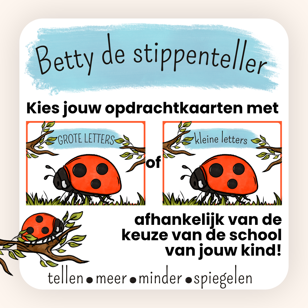 LEERMAP OLV: Betty de stippenteller