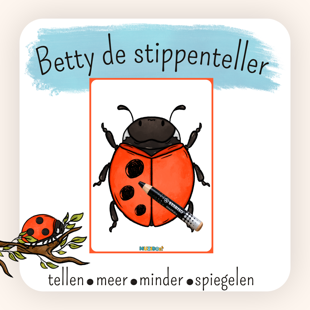 LEERMAP OLV: Betty de stippenteller