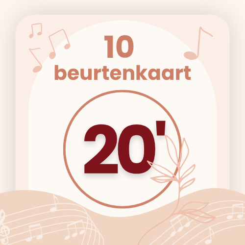 10 lessen van 20 minuten
