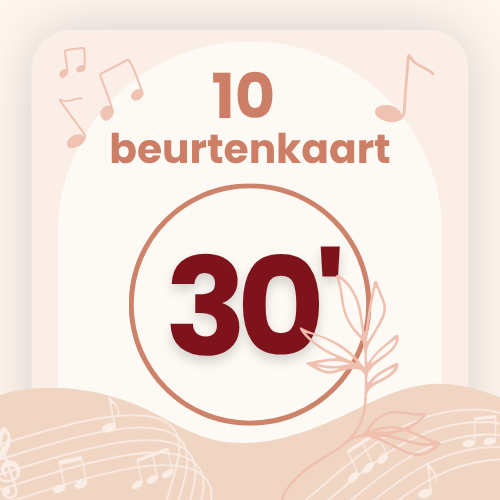10 lessen van 30 minuten