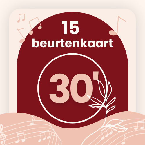 15 lessen van 30 minuten
