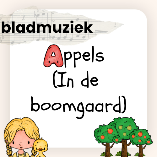 Appels (In de boomgaard) (Bladmuziek)